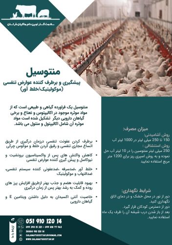 منتوسیل بروشور